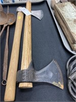 (2) Crafted Tomahawks