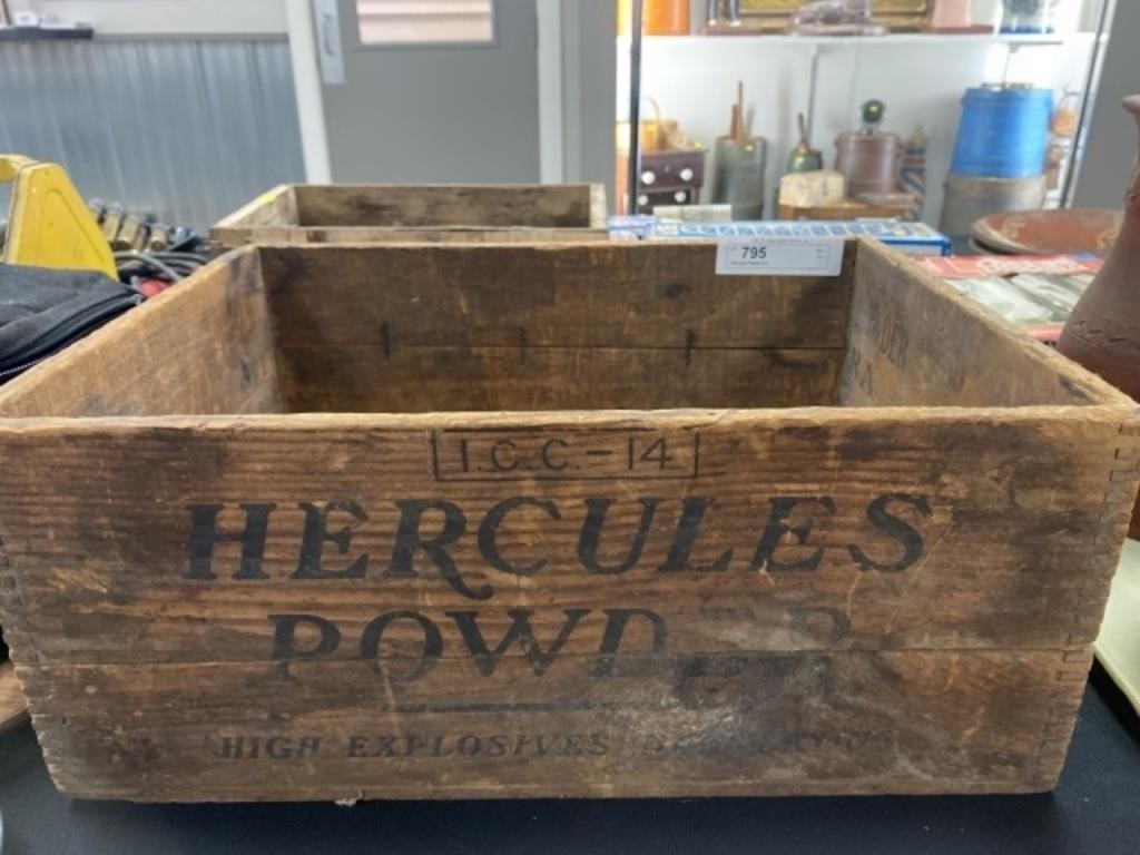 Hercules Powder Box