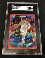 2020-21 PANINI LAMELO BALL #278 RED ICE PRIZM G