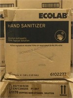 Box ecolab hand sanitizer