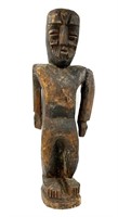African Wood Carved Male Figure
