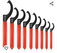 Spanner Wrench Set Adjustable - 9 Pieces