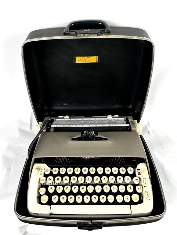 Smith Corona Vintage Portable Typewriter
