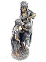 Emile Nestor Carlier A La Fontaine Bronze