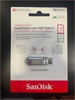 SanDisk 128GB Ultra Dual Drive Type-C Flash Drive