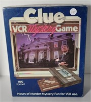 CLUE VCR MYSTERY GAME