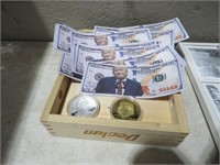 DONALD TRUMP COMMEMORATIVE COINS & MONEY