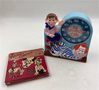 1974 Howdy Doody Time Clock and Western Comedy Car