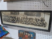 VINTAGE FRAMED MILITARY PHOTO