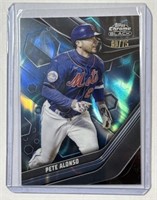 2023 Topps Chrome Black #99 Pete Alonso Blue /75!