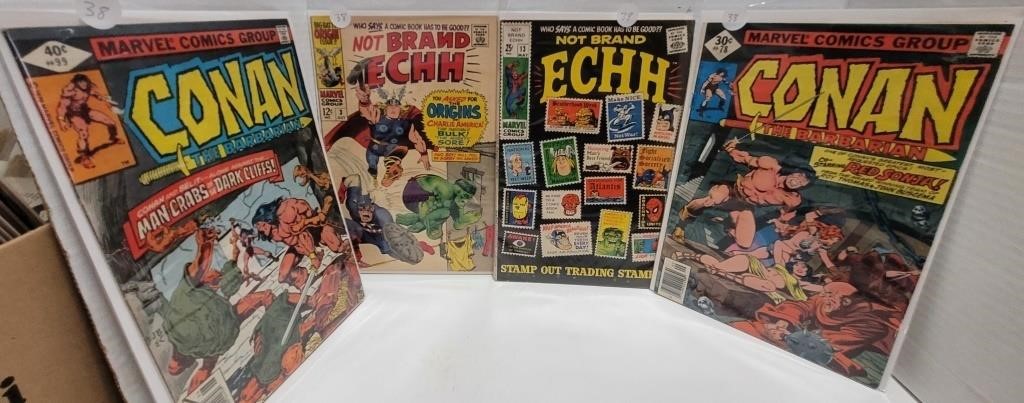 CONAN ECHH COMIC BOOKS