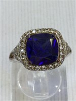 Beautiful Ladies Custom Sapphire Ring