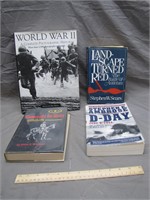 Lot of 4 Books About War
