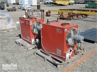 (2) LanAir Diesel Shop Heaters