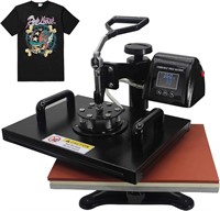 RoyalPress Heat Press 12 x 15 Color LED 360-degree