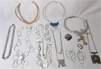 SILVER FASHION ESTATE JEWELRY