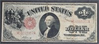 1917  $1  Legal tender   "Sawhorse'   VG
