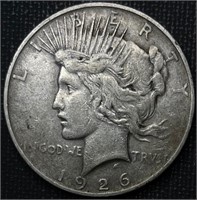 1926-D Peace Dollar