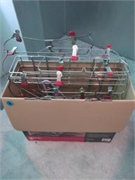 Misc box of hangers and holders