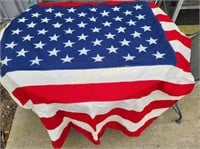 American US Flag Valley Forge Flag 109' X 52"