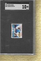 1993 Micro Barry Bonds & J. Carter AS SGC 10