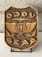 Wooden Plaque-Seal