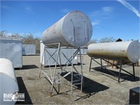 1,000 Gallon Fuel Tank with Stand