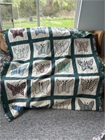 Twin Butterfly Quilt