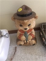 Bear Cookie Holder (hallway) about 10” tall