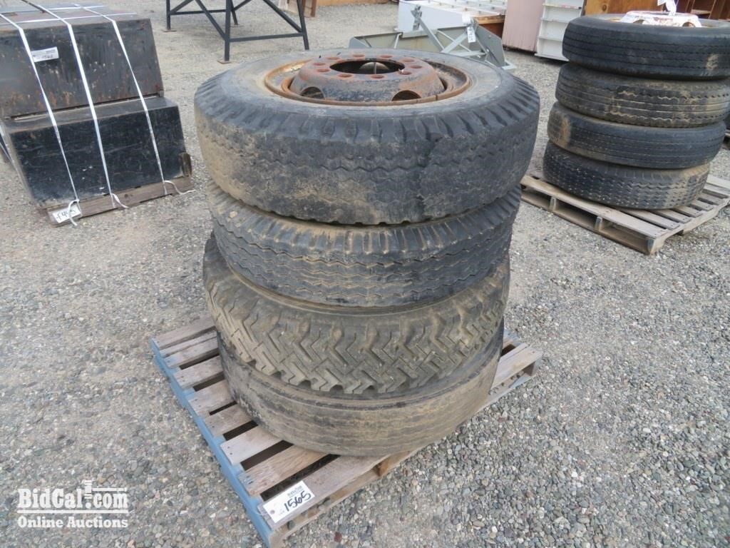 (4) Assorted Tires and Rims