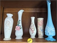 Flower Vases Lot