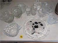 Misc Crystal & Glassware Lot