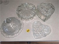 Candy Dish or Serving Dish Lot