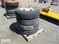 (4) Assorted Tires & Rims