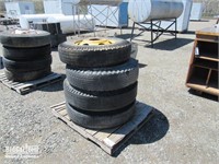 (4) Assorted Tires and Rims