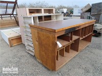(3) Assorted Shelving Units and Workbench
