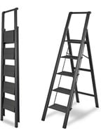 5 Step Ladder Folding with Handgrip 330 Lbs