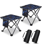New KABOER 2 Pack Folding Camping Stool Portable