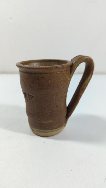 Handmade Pottery Schoff Mug