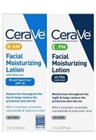 New CeraVe Day & Night Face Lotion Skin Care Set