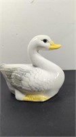 Decorative Ceramic Duck Figurine Made in Taiwan