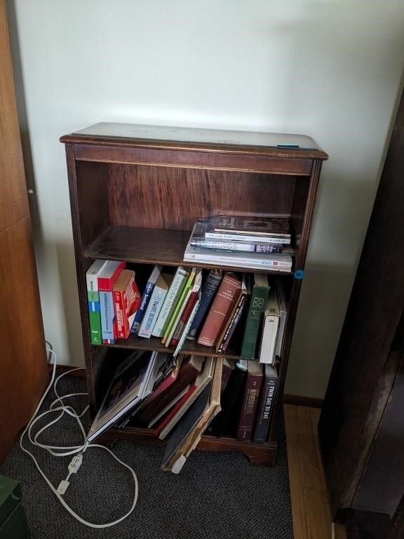Wooden bookshelf 2ft x 10in x 38in does not