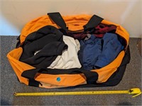 Large Tote Bag Full Of Men's Clothes
