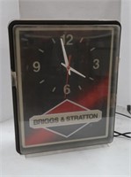 Briggs & Stratton Clock 14x17x6