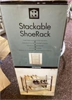 NEW stackable shoe rack