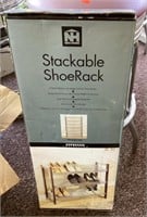 NEW stackable shoe rack