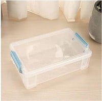 Large Capacity Stackable Clear Pencil Case