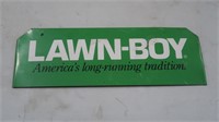 Lawn Boy Metal Sign 18x6