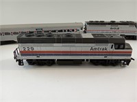 Amtrak Passenger Train with Dummy