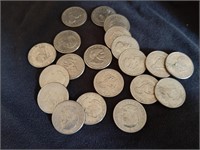 20 Susan B. Anthony Dollar Coins